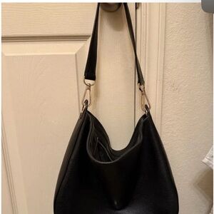 Kate Spade Black Leather Shoulder Bag